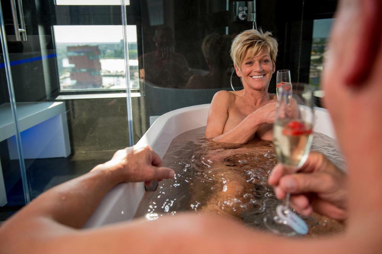 アントウェルペンExclusieve Prive Wellness Penthouse Skynoozアパートメント エクステリア 写真