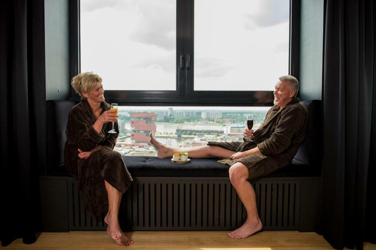 アントウェルペンExclusieve Prive Wellness Penthouse Skynoozアパートメント エクステリア 写真