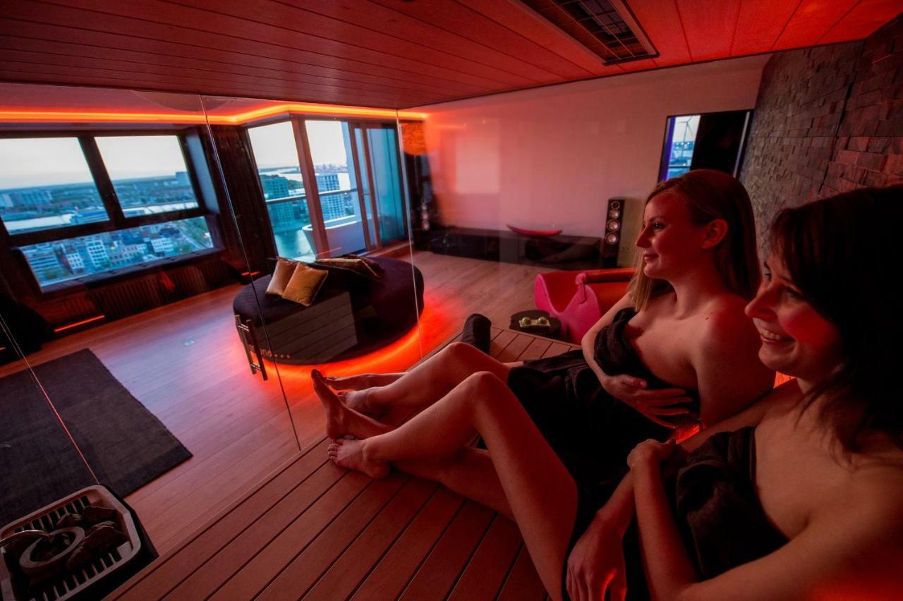 アントウェルペンExclusieve Prive Wellness Penthouse Skynoozアパートメント エクステリア 写真