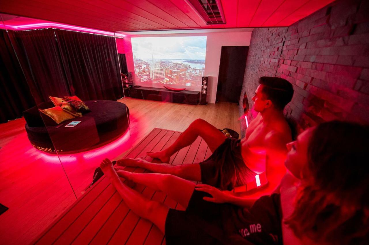 アントウェルペンExclusieve Prive Wellness Penthouse Skynoozアパートメント エクステリア 写真